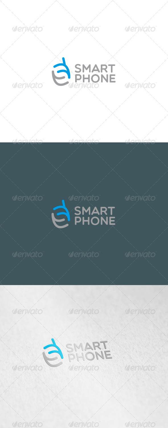 Smart Phone Logo - Letters Logo Templates