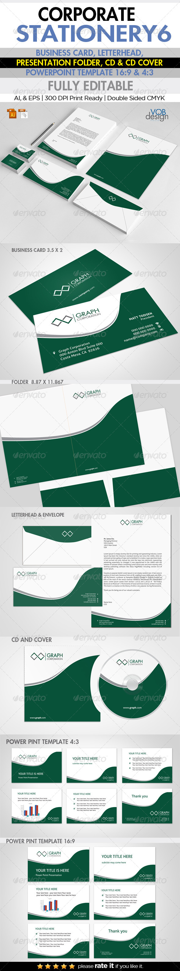 Corporate Stationery 6 - Stationery Print Templates