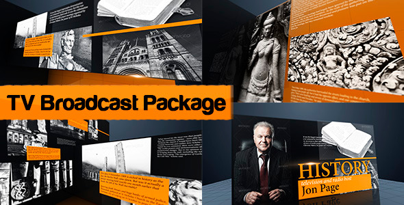 TV Broadcast Package - VideoHive 6134678