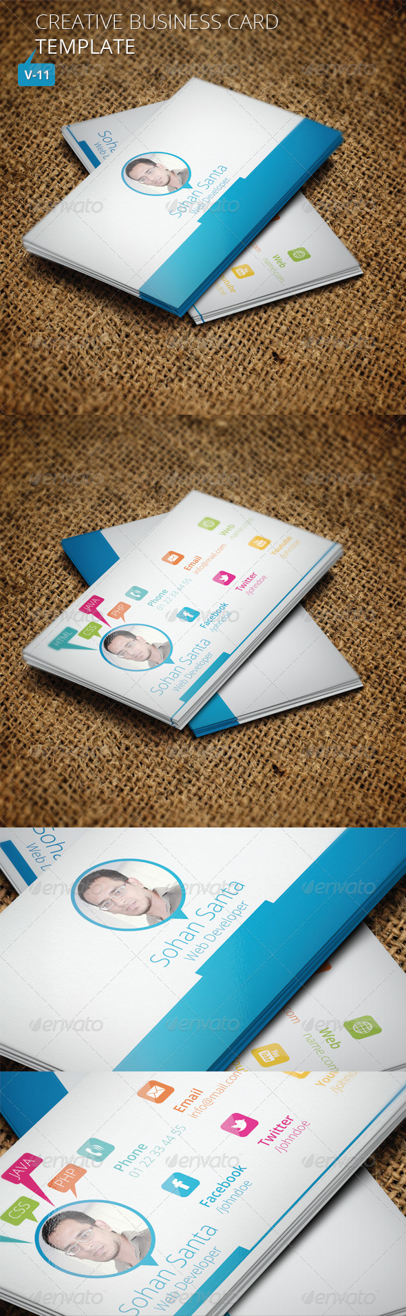 Creative Business Card V 11 - Creative Business Cards