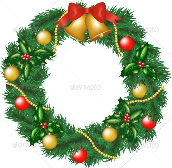 Christmas Wreath - Christmas Seasons/Holidays