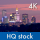 Warsaw at Night Time Lapse (2-Pack) - VideoHive Item for Sale