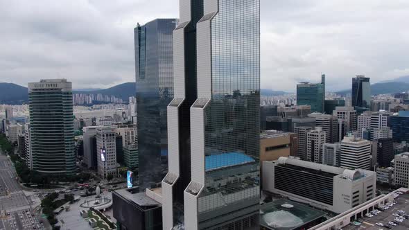 Seoul Samseong Dong Coex Building View