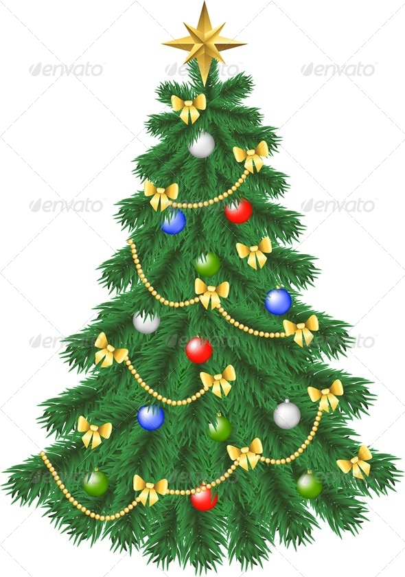 Spruce Christmas Tree - Christmas Seasons/Holidays