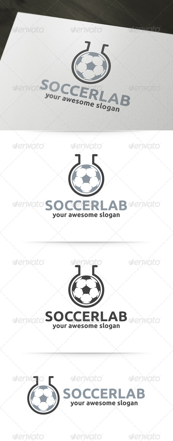 Soccer Lab Logo - Objects Logo Templates