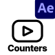 YouTube Number Counters &amp; UI Elements - VideoHive Item for Sale