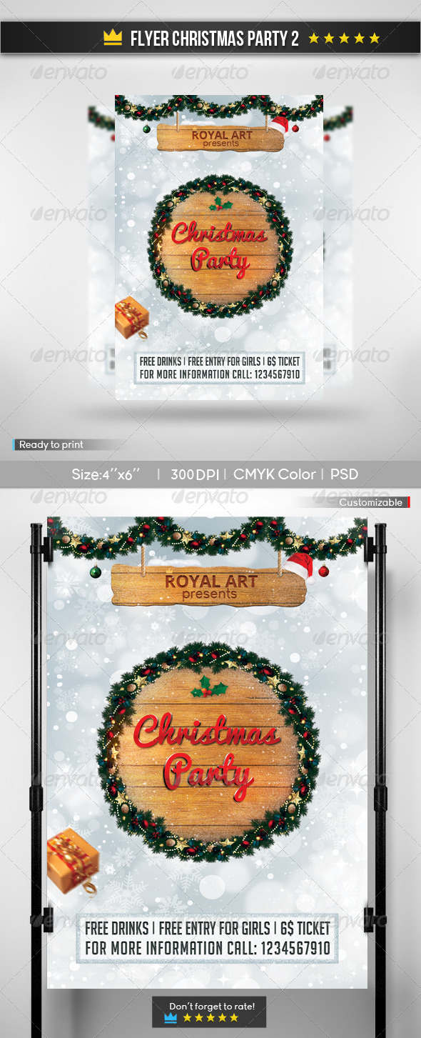 Flyer Christmas Party 2 - Holidays Events