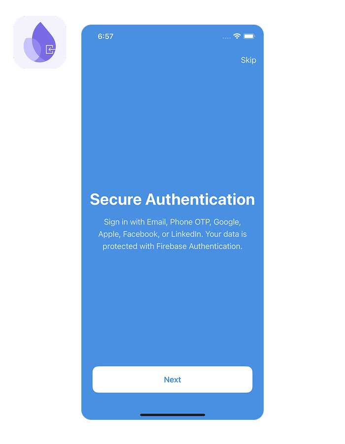 iOS Firebase Authentication App (SwiftUI) – Email, OTP, Social Login ...