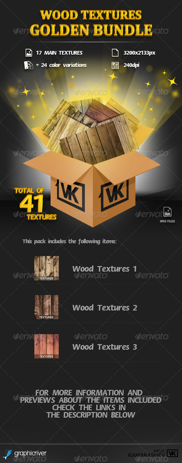 Wood Textures Golden Bundle - Wood Textures