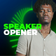 Minimal Tech Speaker Opener - VideoHive Item for Sale