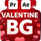 Valentine’s Day Animated Motion Backgrounds Pack | Romantic Looping Backgrounds for AE &amp; Premiere Pr - VideoHive Item for Sale