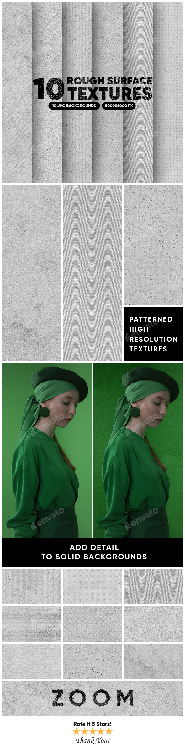 10 Rough Surface Textures