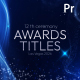 Awards Titles - VideoHive Item for Sale