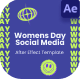 Womens Day Social Media After Effect - VideoHive Item for Sale