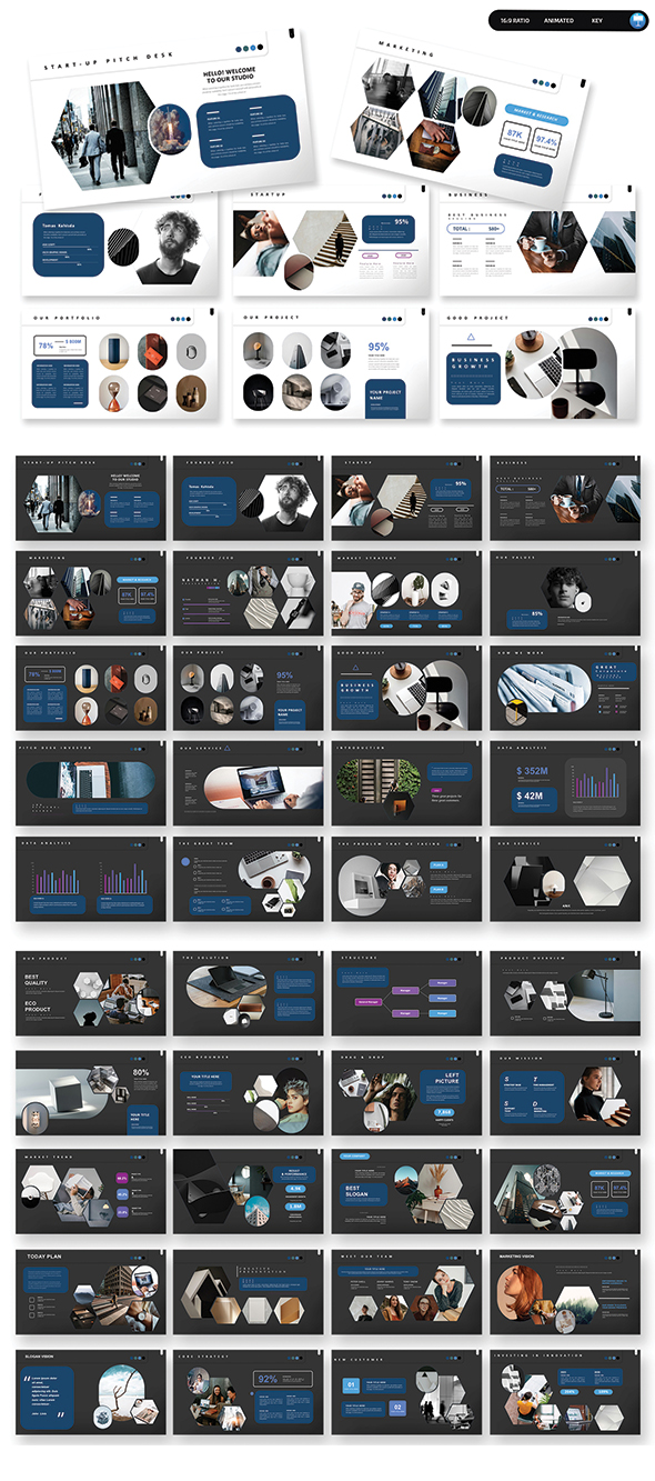 Business Keynote Presentation Templates