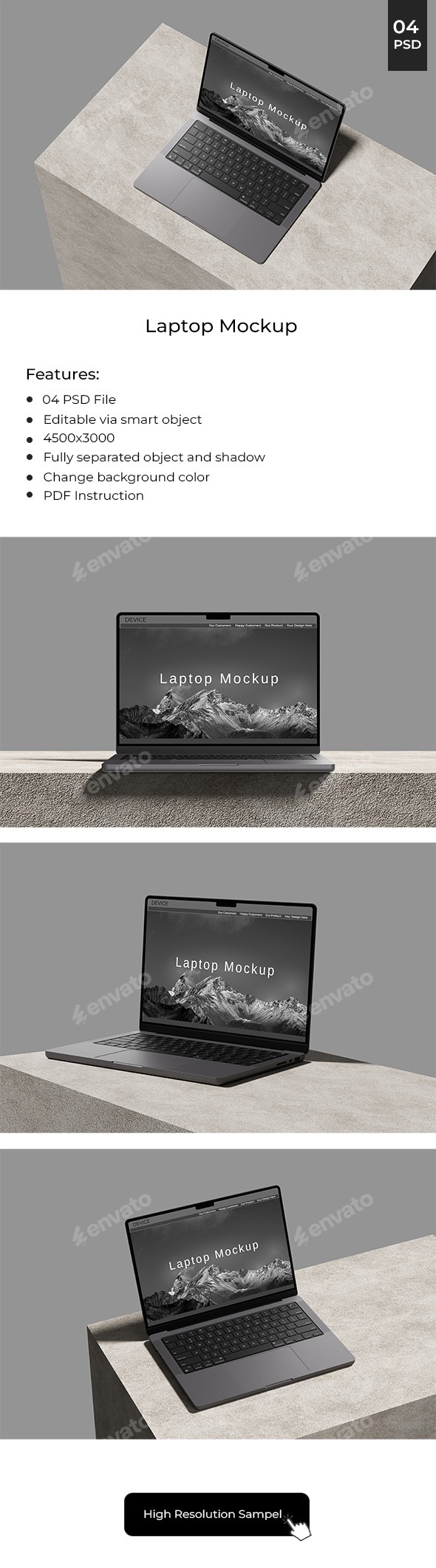 Laptop Mockup