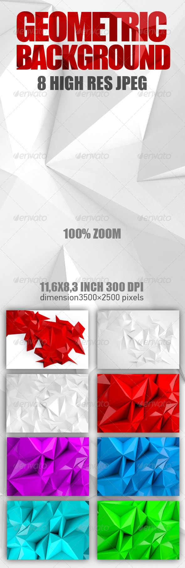 Abstract geometric polygon background - Abstract Backgrounds
