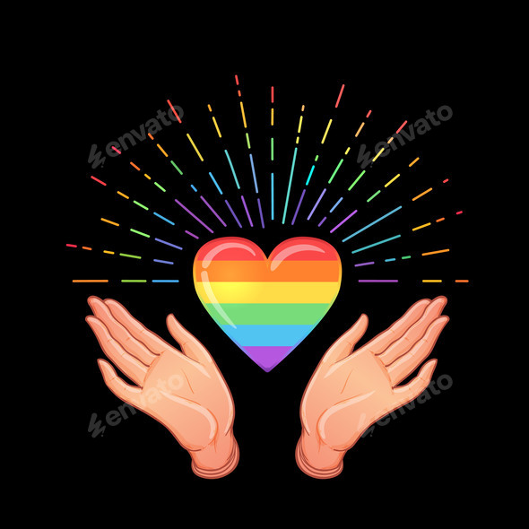 Rainbow Colored Icon