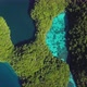 Aerial Footage of a Limestone Islands in Rock Islands Palau - VideoHive Item for Sale
