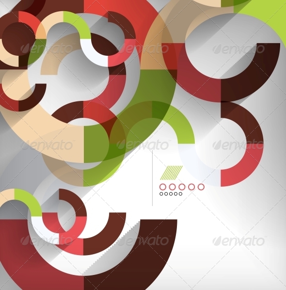 Geometric Shapes Abstract Background - Backgrounds Business