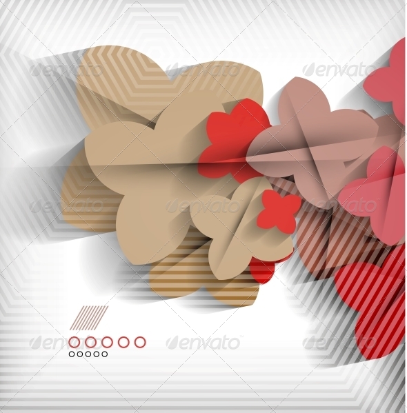 Geometric Shapes Abstract Background - Backgrounds Business