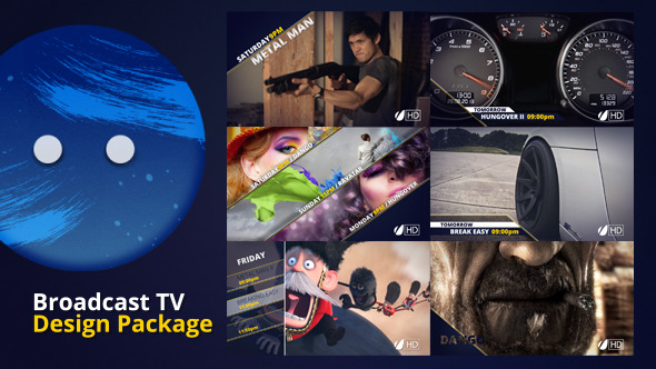Broadcast TV Design Package