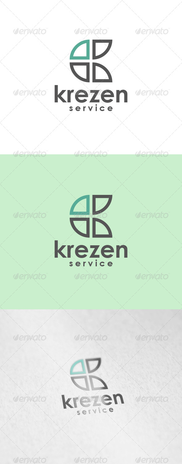 Krezen Logo - Letters Logo Templates