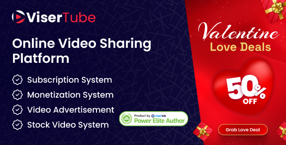 ViserTube - Online Video Sharing Platform