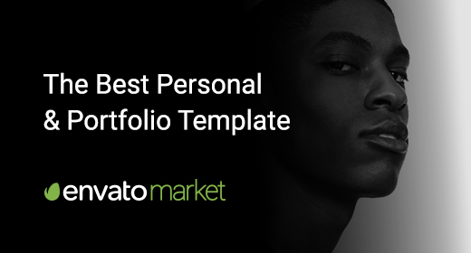 The Best Personal Portfolio & Resume Template