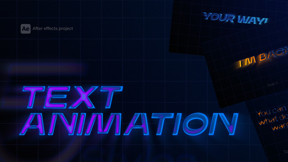 Text Animation for After Effects, After Effects Project Files | VideoHive