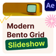 Modern Bento Grid Slideshow - VideoHive Item for Sale