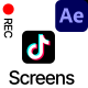 TikTok Recording Screens - VideoHive Item for Sale