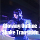 Glowing Outline Shake Transition - VideoHive Item for Sale