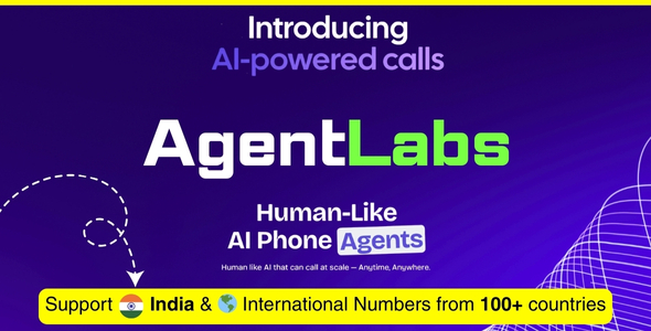 AgentLabs - AI Voice Calling Agents & Lead Intelligence SaaS Platform