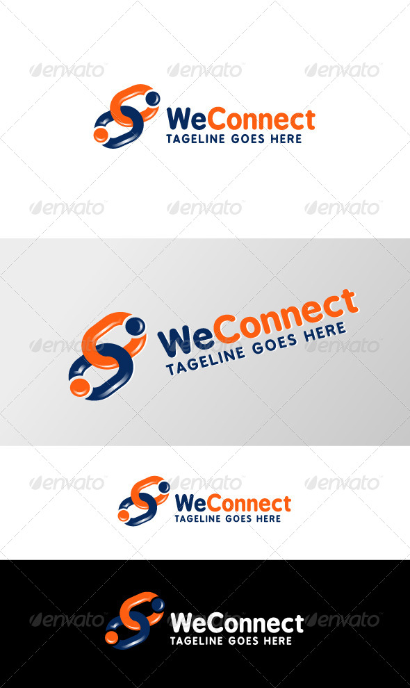 We Connect - Logo Templates