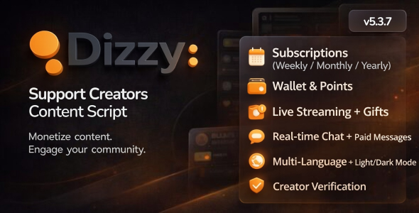 dizzy - Support Creators Content Script