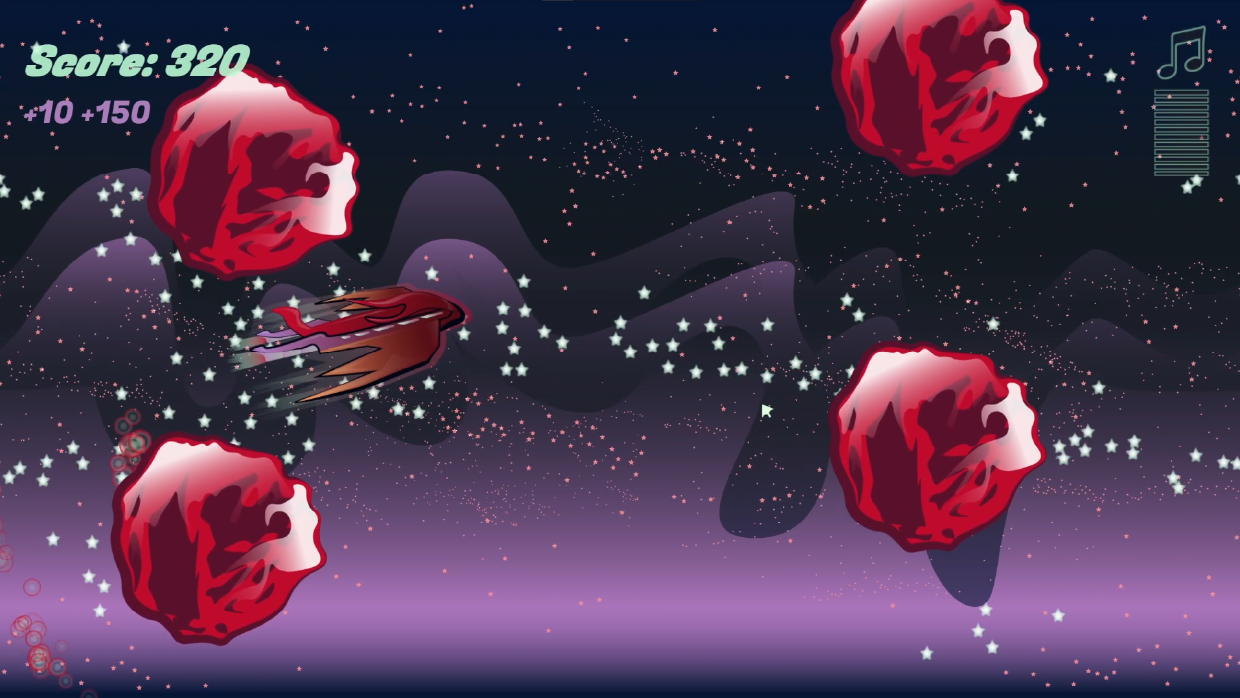 Flap Starship - HTML5 Game Template