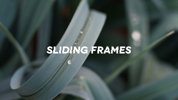 Sliding Frames Promo - VideoHive 6143494