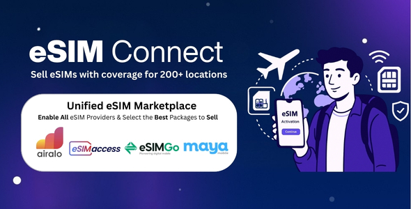eSIM Marketplace - Create Your Own Global eSIM Store and Sell Worldwide