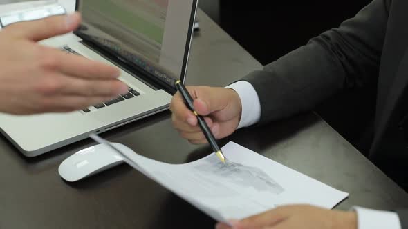 the customer puts his signature on the document alt