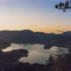 Sunset Time Lapse On Lake. Wide-angle shot - VideoHive Item for Sale