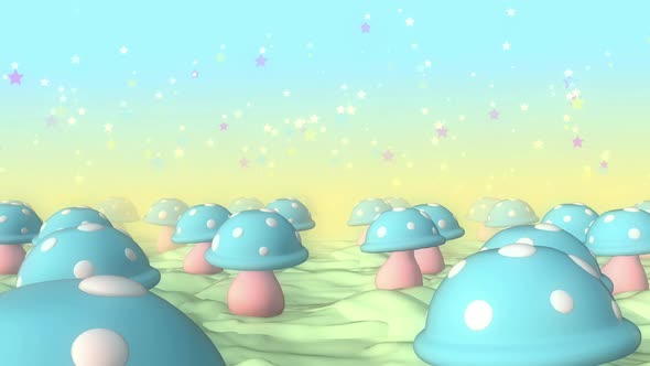 Mushroom Field 01 4k  alt