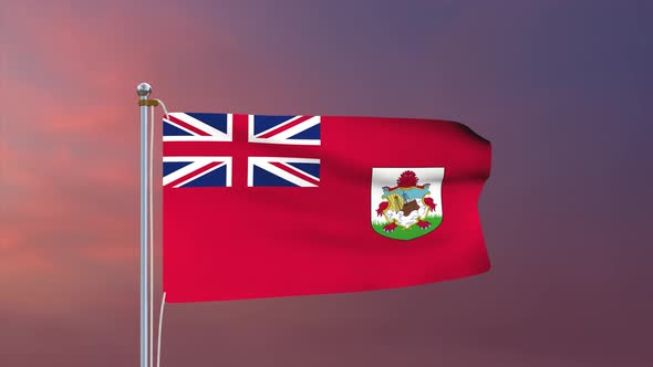 Bermuda Flag 4k