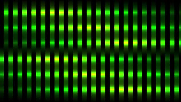 Abstract vertical glowing lines divided into square shaped segments alt