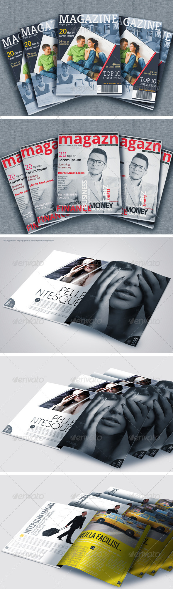 Magazine Mock-Up - Magazines Print