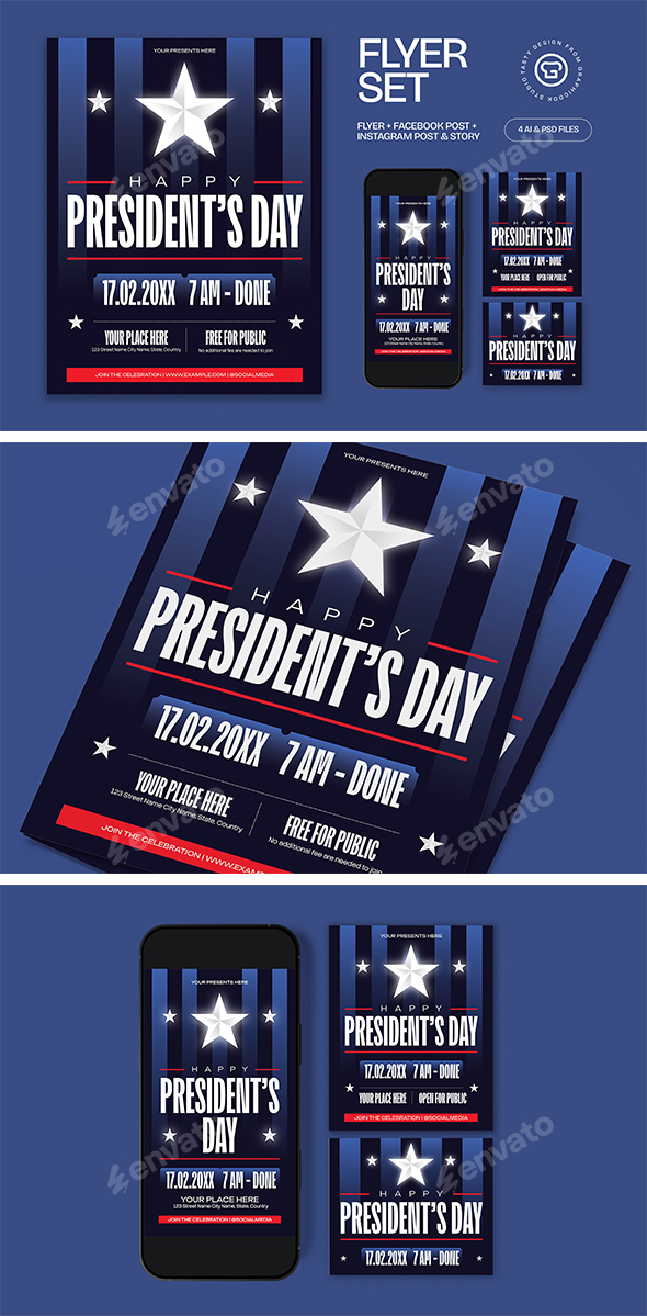 Presidents Day Flyer