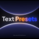 Text Presets - VideoHive Item for Sale