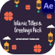 Islamic Titles &amp; Greetings Pack After Effect - VideoHive Item for Sale