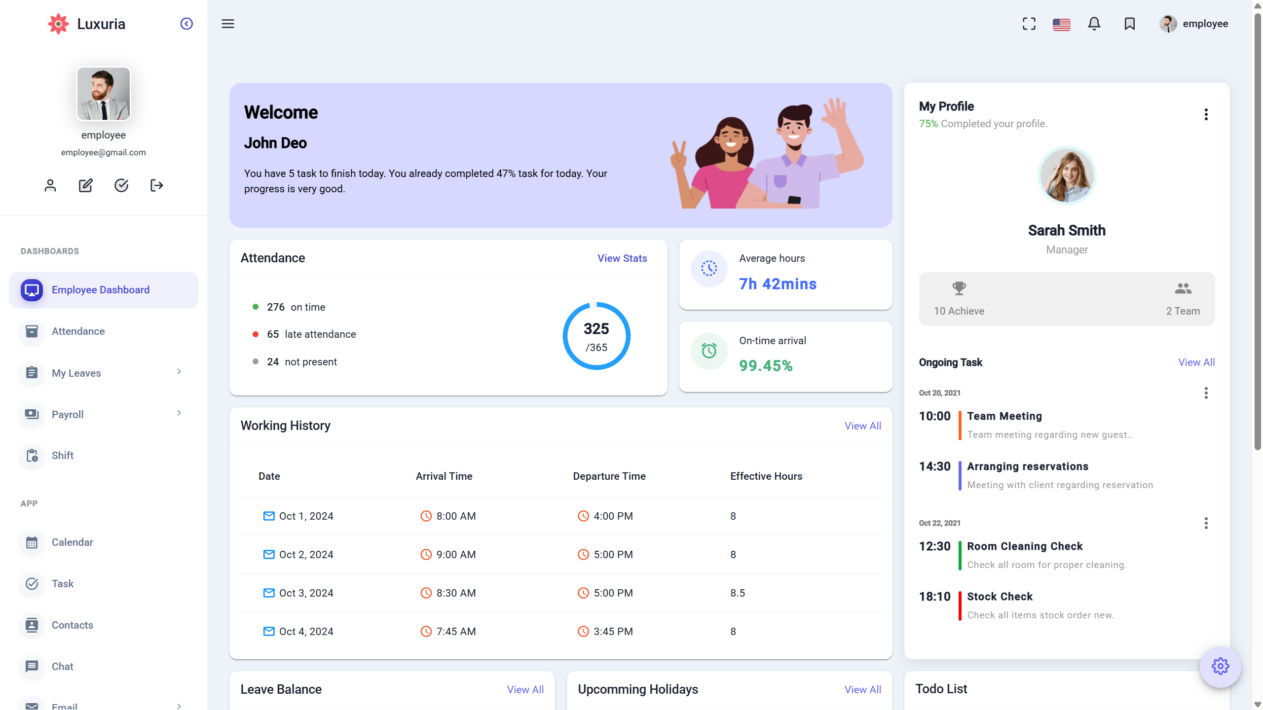Luxuria- Angular 21+ Hotel Admin Material Design Dashboard Template by ...
