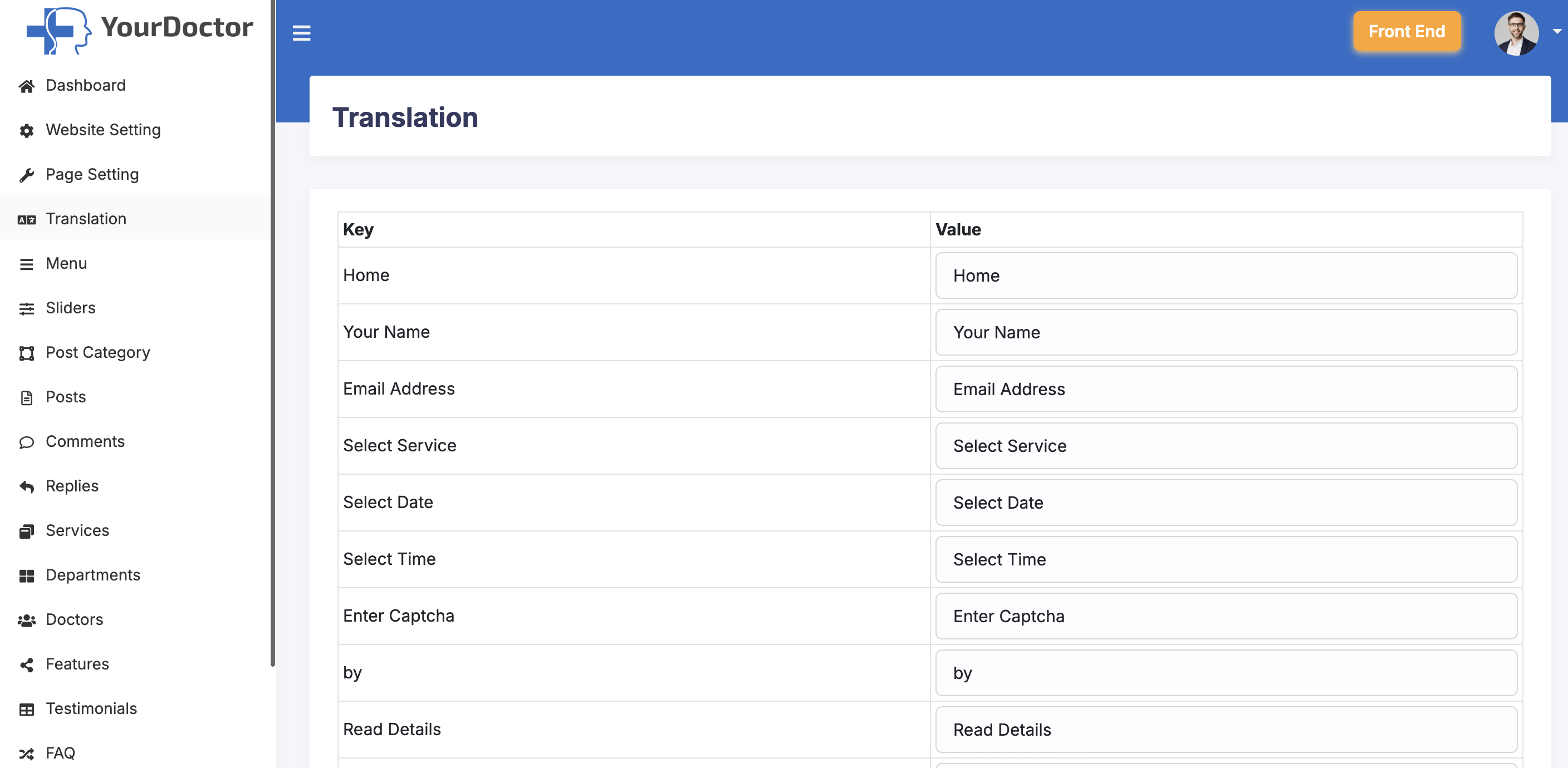 Yourdoctor - Medical and Doctor Website CMS by phpscriptpoint | CodeCanyon
